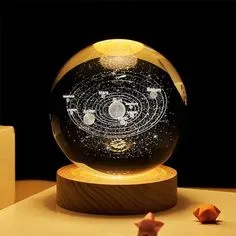 Illuminate your space with our stunning 3D moon crystal ball night lamp. Perfect for creating a serene atmosphere in any room. Shop now for a magical touch!